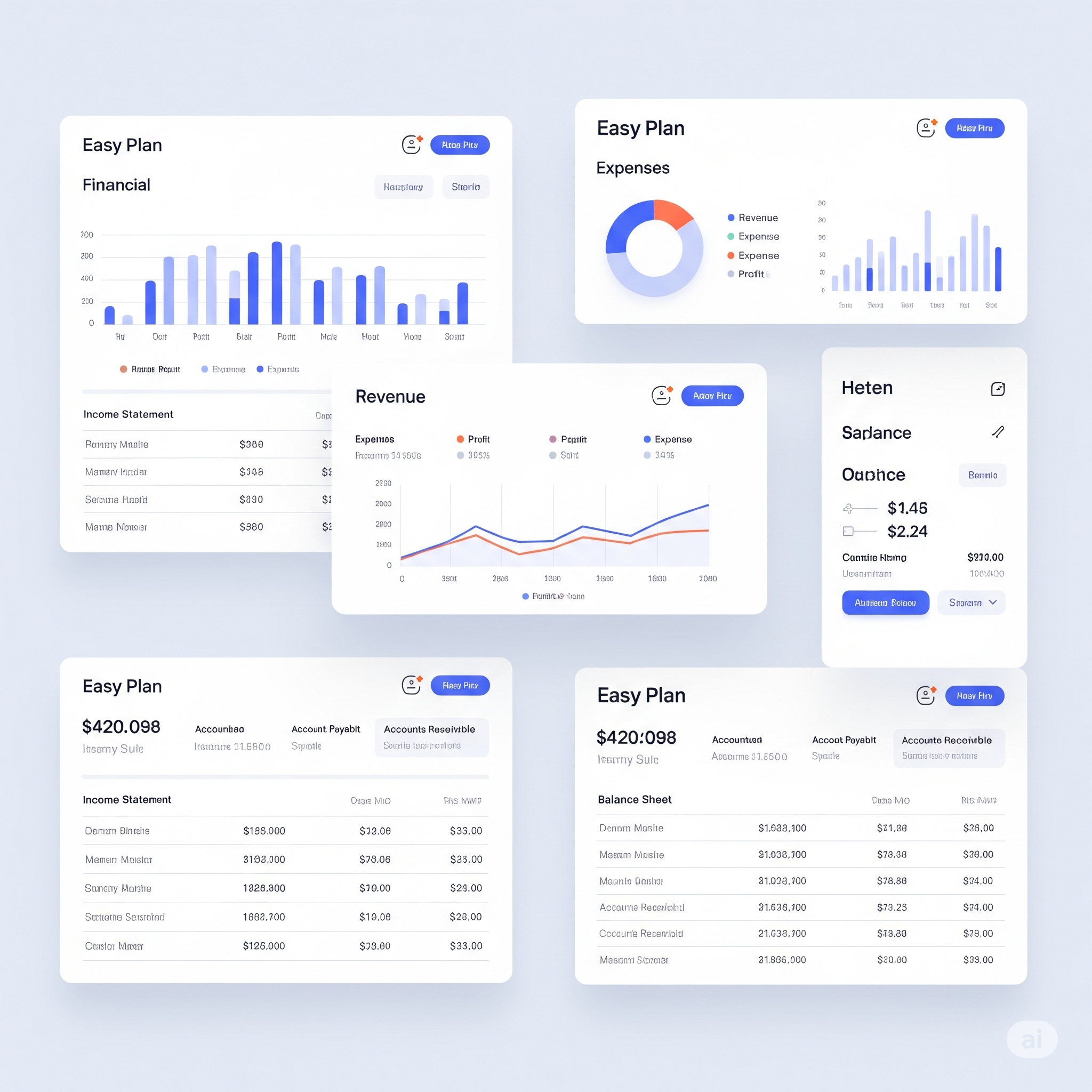 Easy Plan Interface